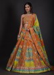 Multi Color Lehanga Choli For Womens